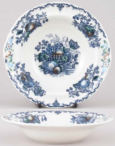 Fruit Saucer with rim c1970s